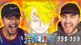 SANJI GOES SUPER SAIYAN?! – One Piece Episode 358 & 359 REACTION + REVIEW!