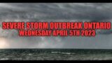 Severe Storm Watch Southern Ontario – Ping Pong Hail and More Possible Later Today!!