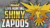 Shiny Zapdos Hunting In Let's Go Pikachu LIVE Shiny Hunting