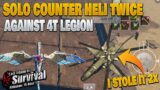 Solo counter Heli i stole the heli loot twice and made them angry 4T legion last island of survival