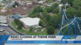 Some long-time Carowinds attractions shutting down