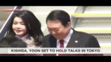 South Korean President Yoon arrives in Japan for summit talks