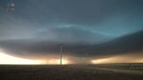 South Plains, Texas Amazing Monster Severe Supercell Thunderstorm