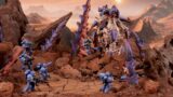 Space Marines Vs Tyranids Diorama – Warhammer 40k Alien Planet Terrain