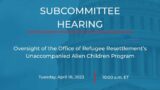 Subcommittee on National Security, the Border, and Foreign Affairs Hearing