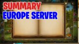 Summary of Europe Server in Summoners War 2023