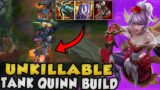 THIS TANK QUINN BUILD MADE ME UNSTOPPABLE! I COULD TAKE AN ENTIRE TEAM (CHALLENGER ELO)