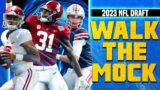 THREE ROUND 2023 NFL Mock Draft w/ TRADE | Walk The Mock