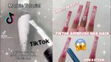 TRYING A VIRAL TIKTOK NAIL AIRBRUSH HACK | HOW TO MARBLE WITHOUT AN AIRBRUSH +DAILY CHARME NAIL HAUL