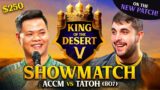 TaToH vs ACCM KOTD 5 Showmatch #ageofempires2