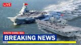 Tension Erupted! : British and Chinese Aircraft Carriers Face Each Other in The South China Sea