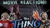 The Thing (1982) MOVIE REACTION | GREATEST MONSTER MOVIE EVER!!