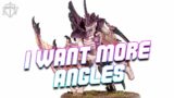 The Winged Tyranid Prime is begging for a 360 spin
