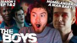 This show is CRAZY!! | The Boys Reaction [Season 1 Ep 1 & 2]