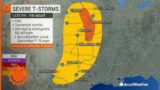 Threat of severe storms to return to central US | AccuWeather
