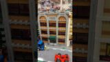 Very cool LEGO street with cinema and monorail at BrickFair VA 2022 by LUGNY #shorts