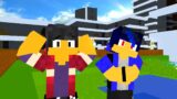 WHO'S A GOOD BOY AARON CUTE OR EIN COOL? / LOVEFOOL MEME -MINECRAFT ANIMATION #shorts