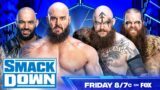 WWE Ricochet & Braun Strowman Vs Viking Raiders SmackDown |
