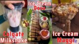 Weird Foods In India! | Boost Kalaki | Cake Maggi | Colgate Milk | #saiandranju @Sai_and_Ranju