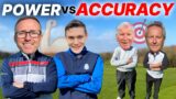 What's Better In Golf – POWER OR ACCURACY ?