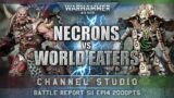 World Eaters vs Necrons Warhammer 40K Battle Report 9th Edition 2000pts S10EP14 SURVIVAL!