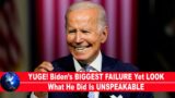 YUGE! Biden’s BIGGEST FAILURE Yet LOOK What He Did Is UNSPEAKABLE!!!