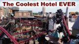 You Can Spend the Night Inside a Theme Park! Hotel Charles Lindbergh Tour Phantasialand Germany