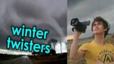 chasing a rare January tornado outbreak (4K)
