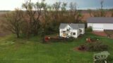05-12-2023 Uehling, NE  – Tornado Damage-Destroyed Farms-Damaged Homes *Drone*