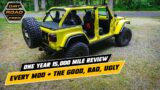 1 Year Review Of My 2022 Jeep Wrangler Rubicon XTREME RECON