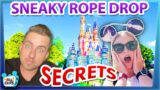 12 SNEAKY Disney World Rope Drop SECRETS