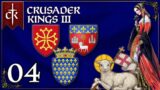 Let's Play Crusader Kings 3 Tours & Tournaments | CK3 Gameplay Toulouse to France Roleplay Episode 4