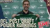 2023 NFL Power Rankings: Ranking All 32 NFL Teams Following The 2023 NFL Draft