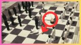 32 Actual Humans Play Real Life Human Chess As Pieces! Win or Die
