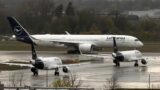 [4k] A340 & A350 Lufthansa models at MUC Intl Airport