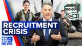 $50,000 payday for defence force personnel who stay in their jobs | 9 News Australia