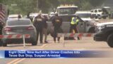 8 dead, 9 injured after car runs into pedestrians in Texas