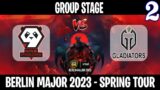 9 Pandas vs Gladiators Game 2 | Bo2 | Group Stage ESL ONE Berlin Major 2023 | Spotnet Dota 2