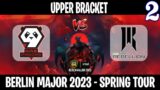 9 Pandas vs Shopify Rebellion Game 2 | Bo3 | Upper Bracket ESL ONE Berlin Major 2023 Spotnet Dota 2