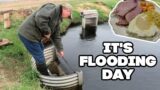 A HEARTY SUPPER ON FLOODING DAY | Spring Farm Work | A Country Life