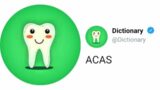 ACAS Meaning In English