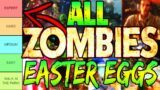 ALL ZOMBIES EASTER EGGS RANKED – (EASY to HARD) [Call of Duty: Zombies Tierlist]