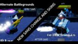Alternate Battlegrounds | Sans change & Skins showcase!!