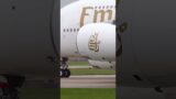 Amazing Engine Sound of Emirates Airbus A380-800