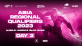 Asia Regional Qualifiers Mobile Legends: Bang Bang – Day 2 | WEC23 IESF