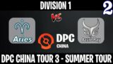 Aster.Aries vs Azure Ray Game 2 | Bo3 | DPC China 2023 Summer Tour 3 Division 1 | Spotnet Dota 2