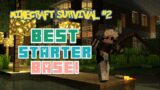 BEST STARTER BASE IN MINECRAFT SURVIVAL!