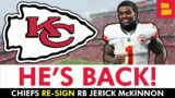 BREAKING: Kansas City Chiefs Re-Sign Jerick McKinnon In NFL Free Agency, Clyde Edwards-Helaire News