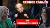 BRITISH FAMILY REACTS | George Carlin – 10 Commandments!
