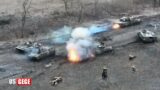 BRUTAL ATTACK (May 03) Ukraine Missiles Destroy Four Russian T-72 Tanks and Several BMP-1 near Izyum